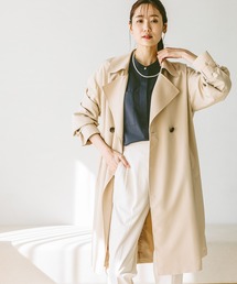 「GLOBAL WORK」 長袖ブラウス LARGE オフホワイト レディースの画像4