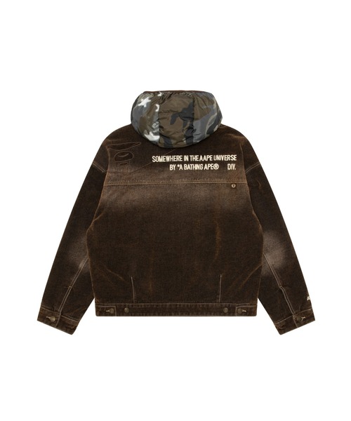 アベイシングエイプ デニムジャケット L AAPE BY A BATHING APE（エーエイプバイアベイシングエイプ） デニム