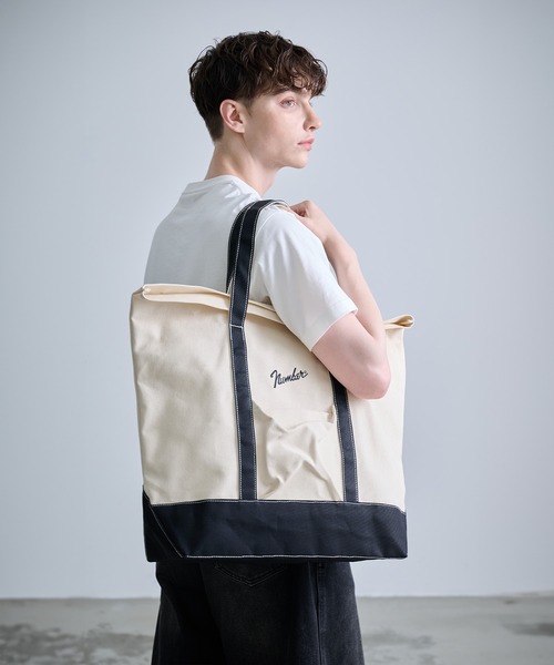 「NUMBER (N)INE」 ハンドバッグ FREE ブラック系その他 メンズ_画像9