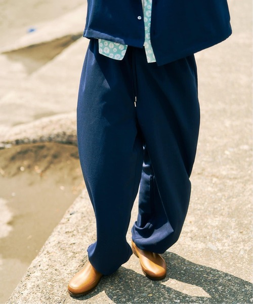 「417 EDIFICE」 セットアップ MEDIUM ネイビー メンズ_画像9