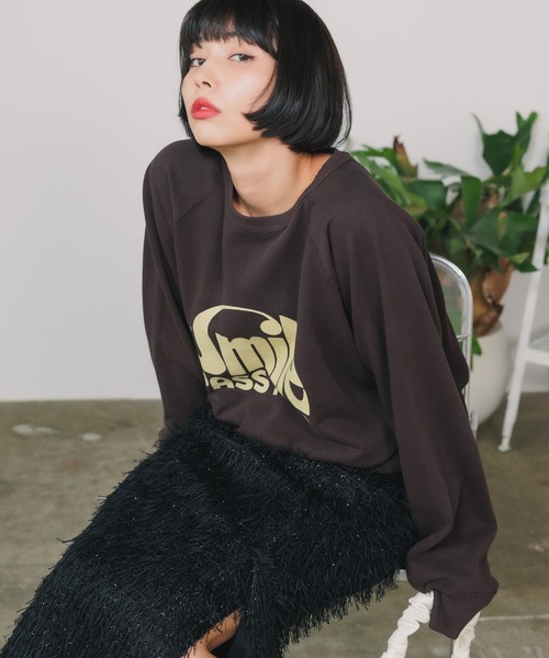 MIXTA（ミクスタ） スウェットカットソー X-SMALL ミント レディース