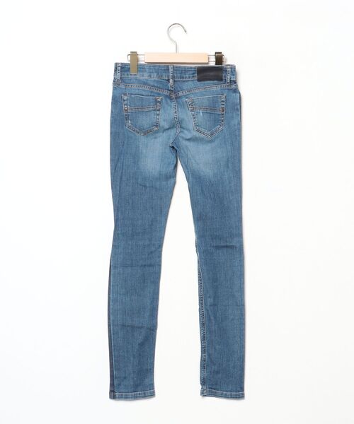 「COMPTOIR DES COTONNIERS」 スキニーデニムパンツ 36 ブルー レディース_画像2