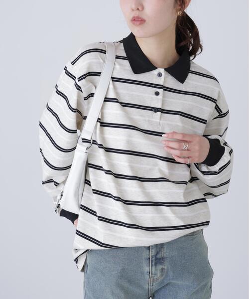 FREE'S MART（フリーズマート） tシャツ マルチボーダーラガー