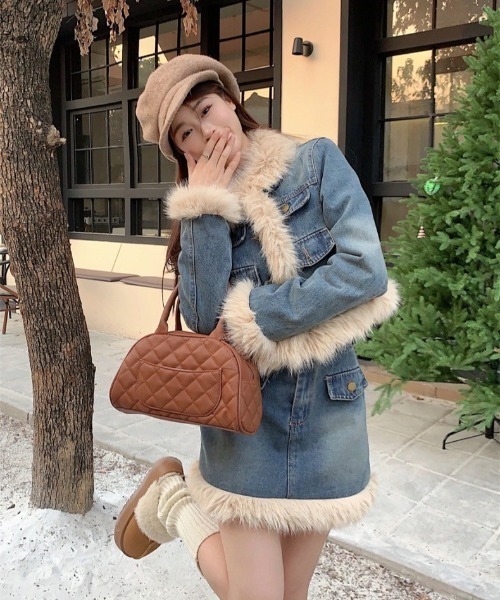 「almo」 「burlesque」セットアップ FREE ブルー レディース_画像8