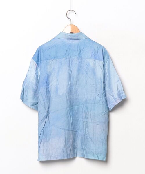 「WYM LIDNM」 半袖シャツ S ブルー メンズ_画像2