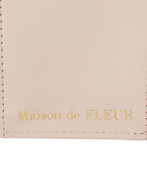 Maison de FLEUR（メゾンドフルール） 財布 キルティングFリボン