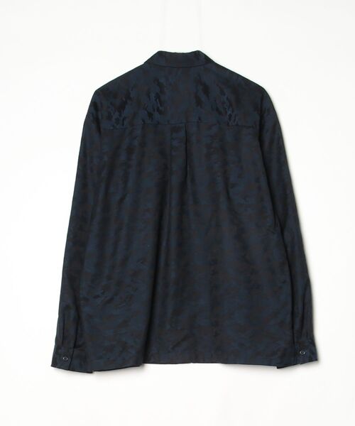 「tk.TAKEO KIKUCHI」 長袖シャツ M ネイビー メンズ_画像2