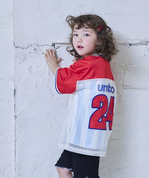 umbro（アンブロ） tシャツ 「umbro」別注フットボールシャツ/kids100