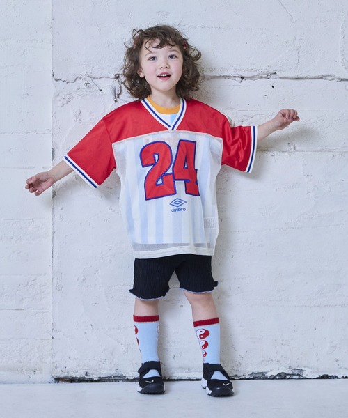umbro（アンブロ） tシャツ 「umbro」別注フットボールシャツ/kids100