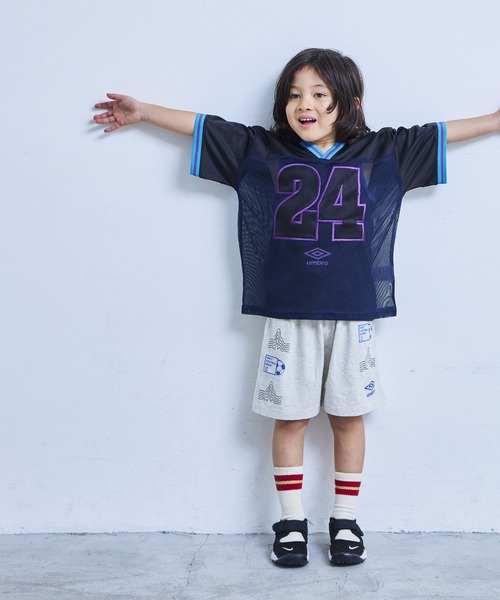 umbro（アンブロ） tシャツ 「umbro」別注フットボールシャツ/kids100