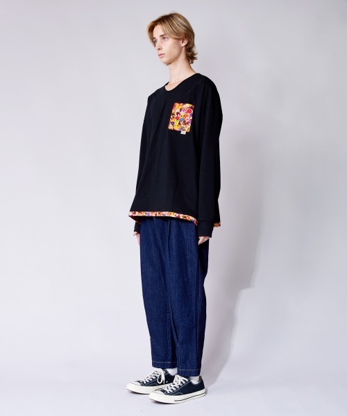 「rehacer」 デニムパンツ LARGE ライトインディゴブルー メンズ_画像3