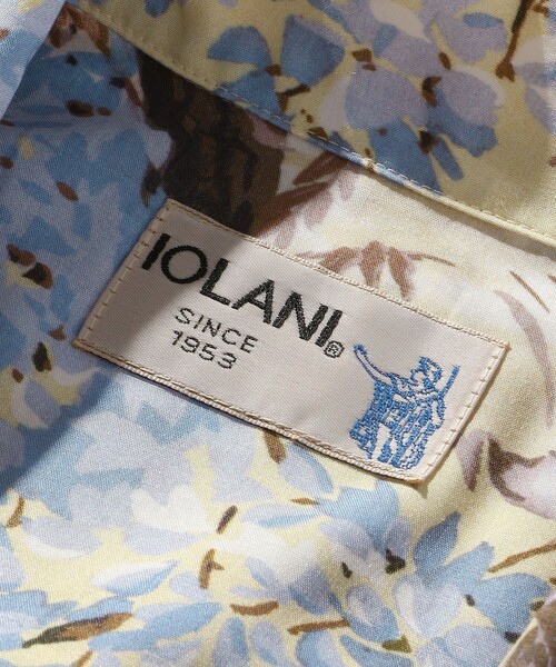 「FREAK'S STORE」 「IOLANI」半袖シャツ LARGE イエロー メンズ_4