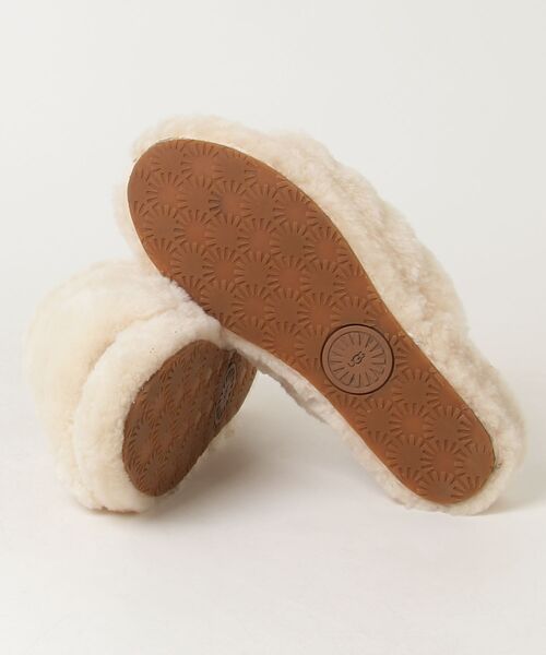 「UGG」 フラットサンダル 26cm ベージュ レディース_画像3
