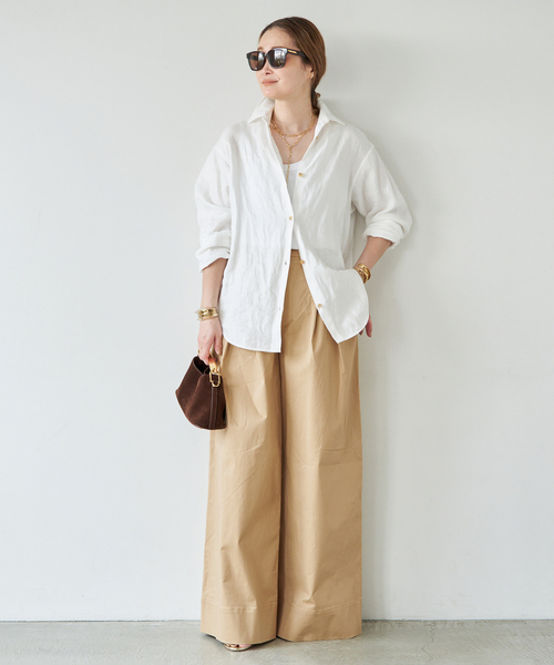 Deuxieme Classe（ドゥーズィエムクラス） ブラウス シャツ *OGLINEN