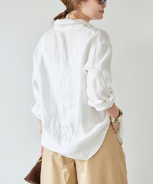 Deuxieme Classe（ドゥーズィエムクラス） ブラウス シャツ *OGLINEN