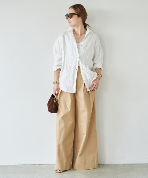 Deuxieme Classe（ドゥーズィエムクラス） ブラウス シャツ *OGLINEN