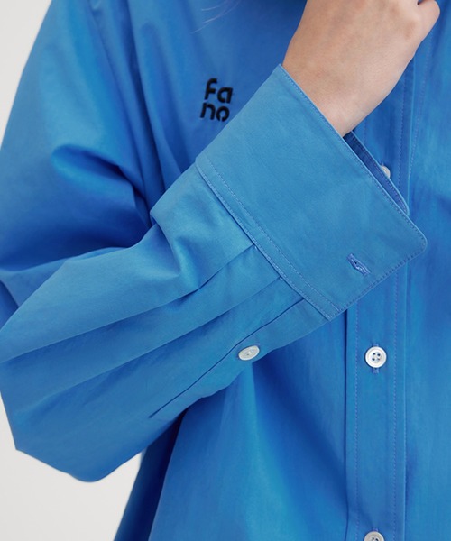 「Fano Studios」 長袖シャツ M ブルー レディースの画像