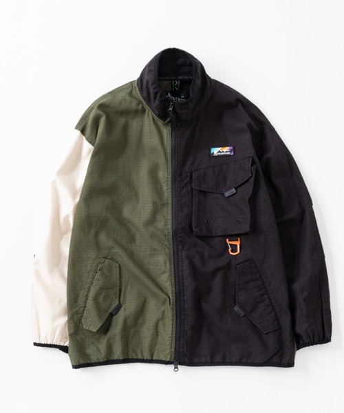 「MANASTASH」 ブルゾン X-LARGE インディゴブルー メンズ_画像6