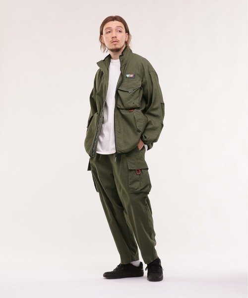 「MANASTASH」 ブルゾン X-LARGE インディゴブルー メンズ_画像8