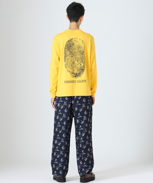 「DIET BUTCHER」 長袖Tシャツ 1 グレー系その他 メンズ_画像6