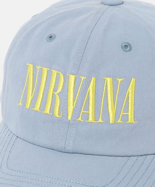 帽子 6(ROKU) NIRVANA CAP 6 キャップ 帽子 レディース 「6(ROKU)」NRVN LOGO キャップ