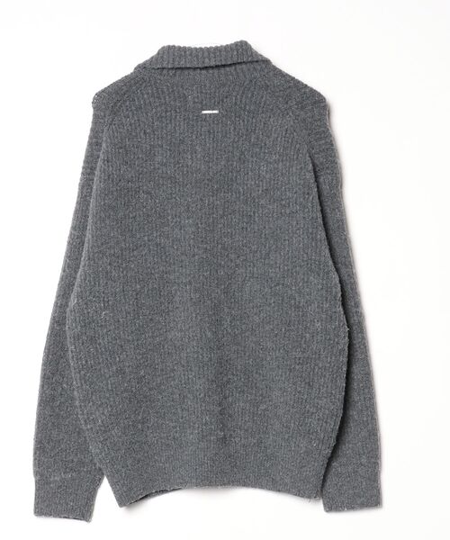 「GENERAL IDEA」 ニットカーディガン M グレー レディース_画像2