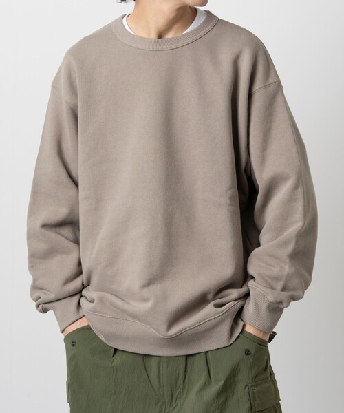 「FREAK'S STORE」 スウェットカットソー SMALL ベージュ メンズ_画像5