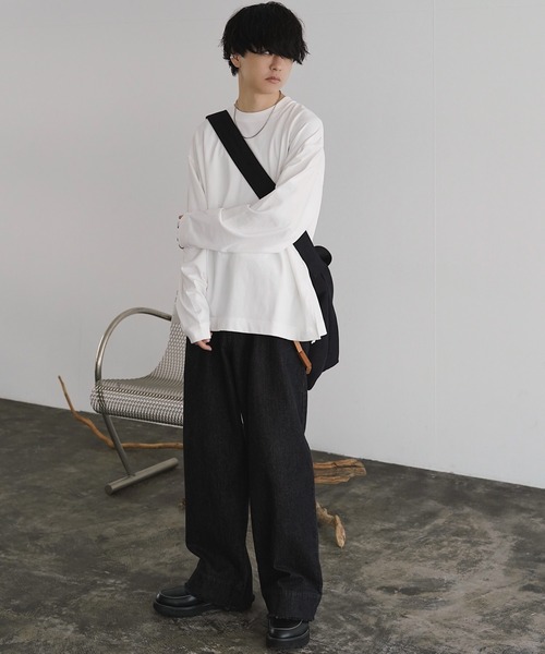 「WYM LIDNM」 デニムパンツ S ブラック メンズ_画像5