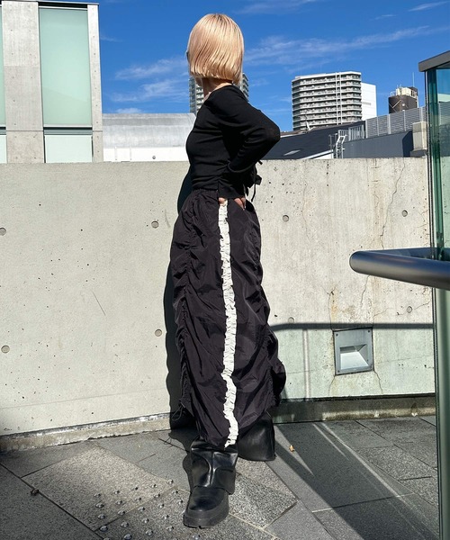 「Alley by w closet」 スカート FREE ブラック レディース_画像3