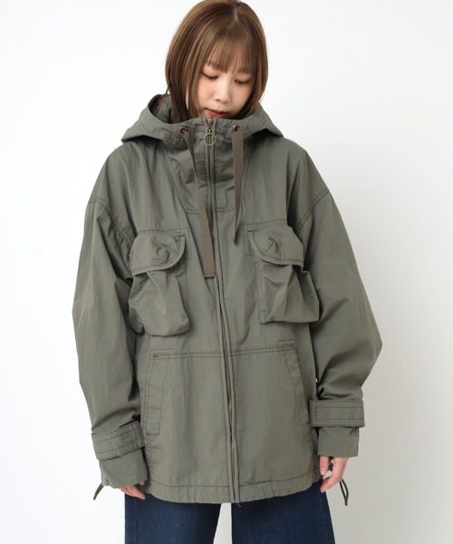 RNA（アールエヌエー） ジャケット MEDIUM カーキ レディース