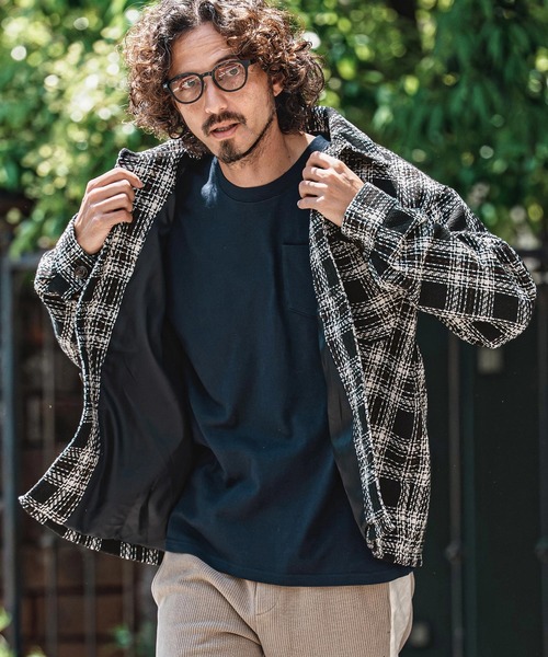 felkod（フィルコッド） コート ジャケット mj11650- Blanket Check