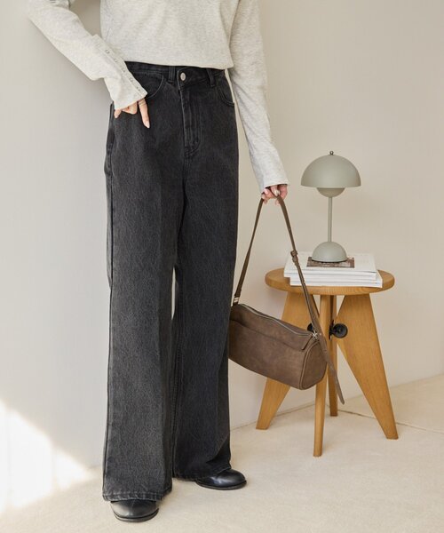 「DISCOAT」 デニムパンツ SMALL ネイビー レディース_画像5