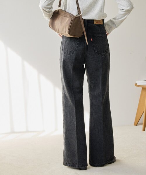 「DISCOAT」 デニムパンツ SMALL ネイビー レディース_画像8