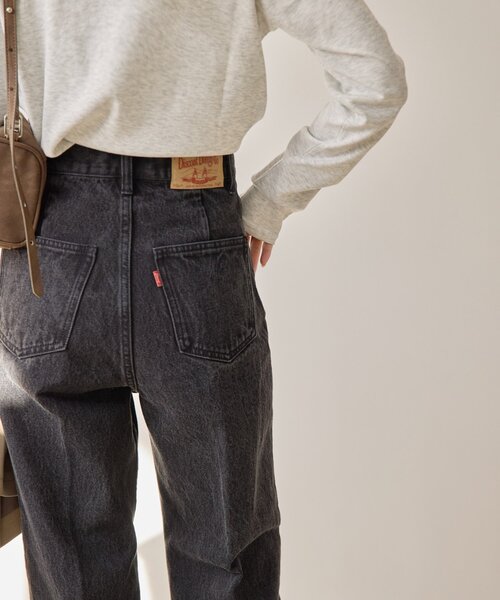 「DISCOAT」 デニムパンツ SMALL ネイビー レディース_画像9