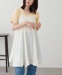 キャミソール 「WEB限定」ティアードカットジ...の詳細画像1