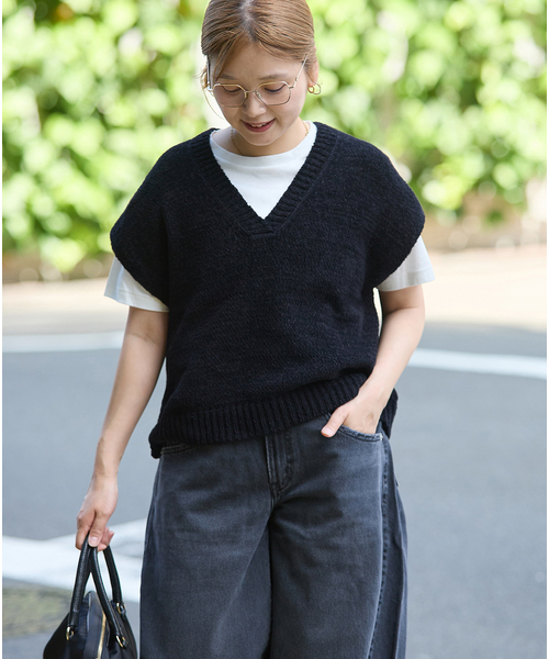 ジャーナルスタンダード　ジレ　ベスト JOURNAL STANDARD（ジャーナルスタンダード） ベスト ジレ フリンジ