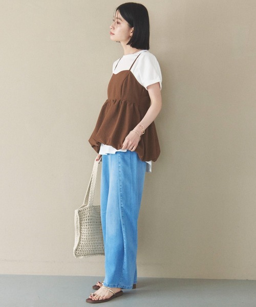 「DOUX ARCHIVES」 デニムパンツ M チャコールグレー レディース_画像2