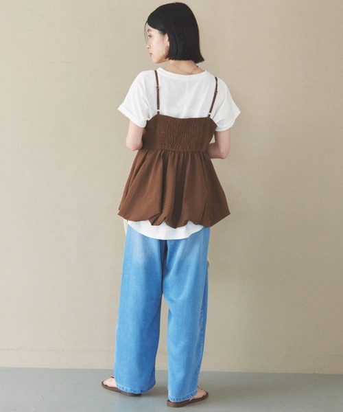 「DOUX ARCHIVES」 デニムパンツ M チャコールグレー レディース_画像4