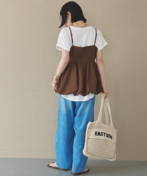 「DOUX ARCHIVES」 デニムパンツ M チャコールグレー レディース_画像9