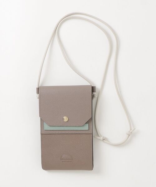 L'arcobaleno（ラルコバレーノ） 財布 フラップショルダーウォレット