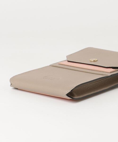 L'arcobaleno（ラルコバレーノ） 財布 フラップショルダーウォレット