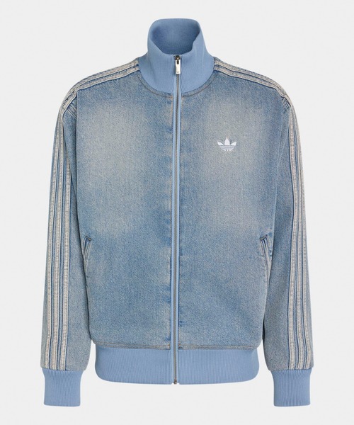 adidas（アディダス） デニムジャケット gジャン ファイヤーバード