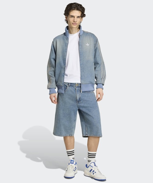 トレフォイル デニム トラックジャケット XL 【24時間値下げ中】 adidas（アディダス） デニムジャケット gジャン ファイヤーバード