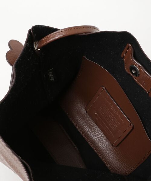 COACH（コーチ） ワンポイントショルダーバッグ - ブラウン レディース
