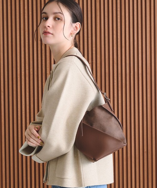 BEAUTY＆YOUTH UNITED ARROWS ショルダーバッグ バッグ スエード