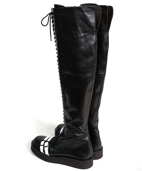 超激得定番 ブーツ PayPayモール店 - 通販 - PayPayモール RACEUP KNEE-HIGH BOOTS ZOZOTOWN 品質保証2022