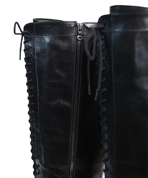 超激得定番 ブーツ PayPayモール店 - 通販 - PayPayモール RACEUP KNEE-HIGH BOOTS ZOZOTOWN 品質保証2022