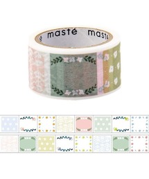 1030.新品　マークス　廃盤マスキングテープ　3巻セット✕6個 MARK'S（マークス） ステッカー マスキングテープ 手帳 水性ペンで