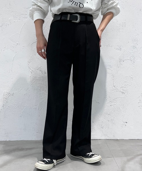 人気特価激安 パンツ シュエットフレアーパンツ ZOZOTOWN限定アイテム 人気特価激安 パンツ シュエットフレアーパンツ ZOZOTOWN限定アイテム
