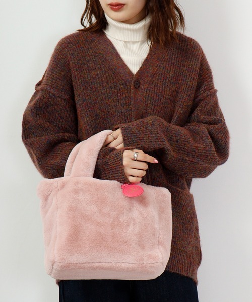 ROOTOTE（ルートート） トートバッグ フェイクファーエンブレム